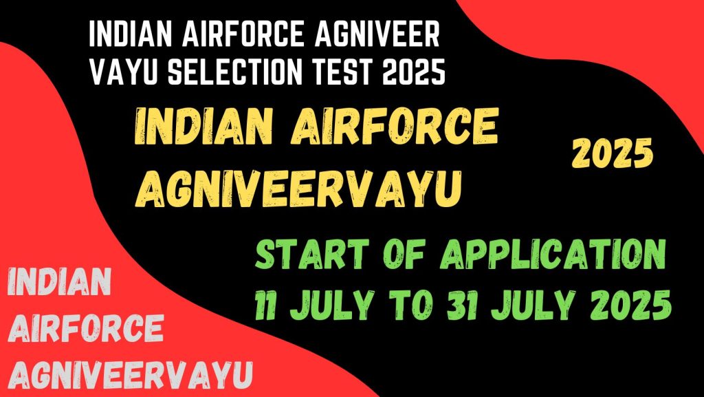 Indian Airforce Agniveervayu Exam Online