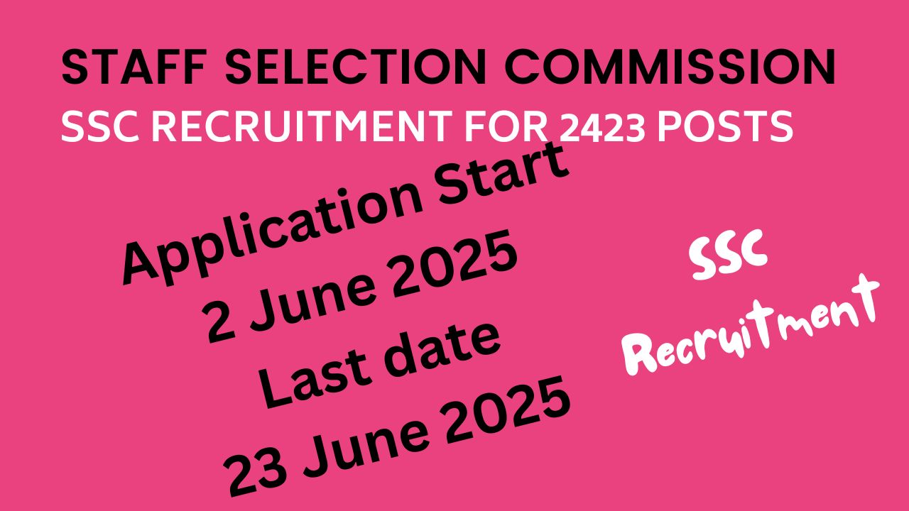 Staff Selection Commission Recruitment